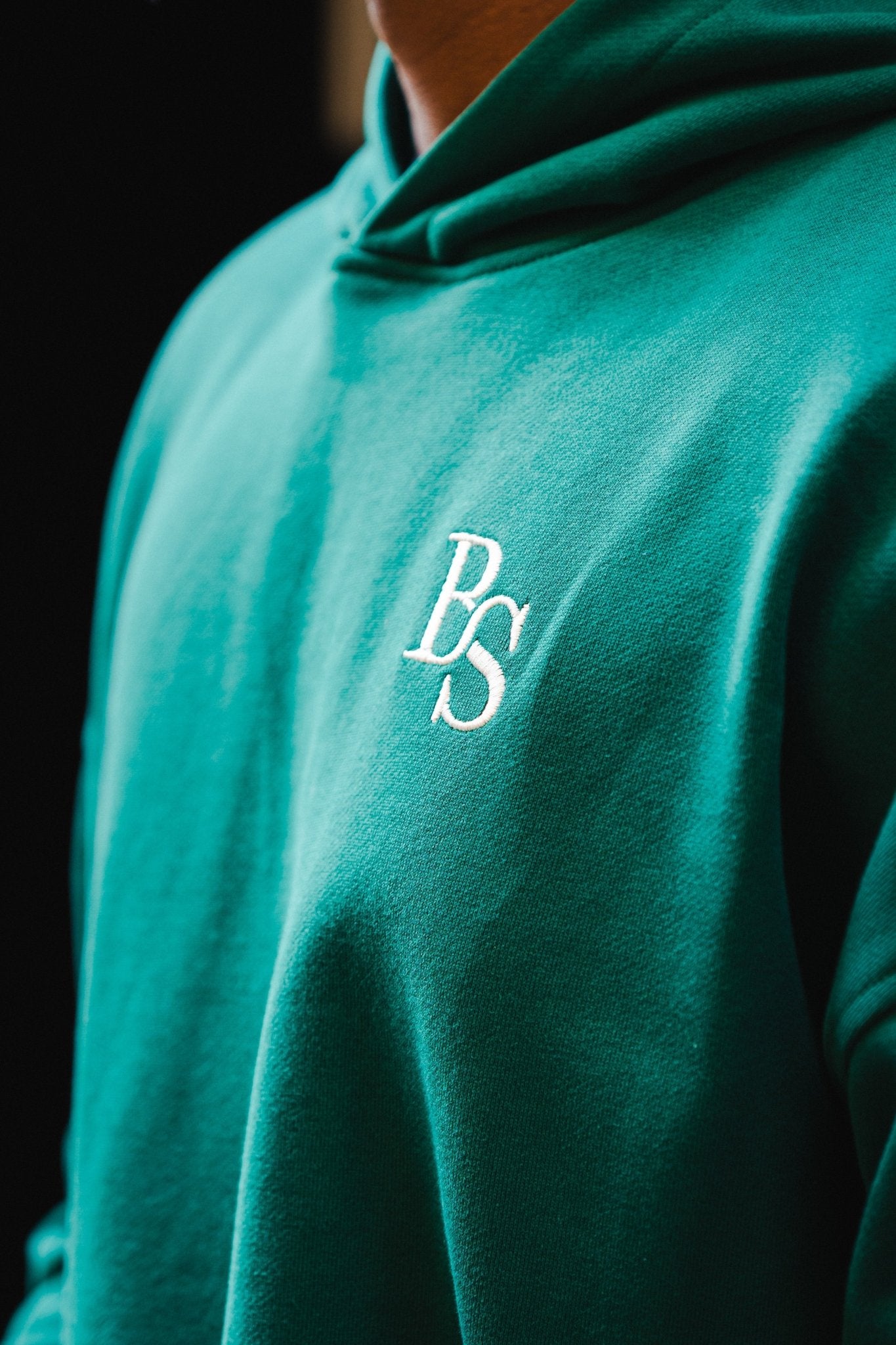 BS GREEN OVERSIZED HOODIE